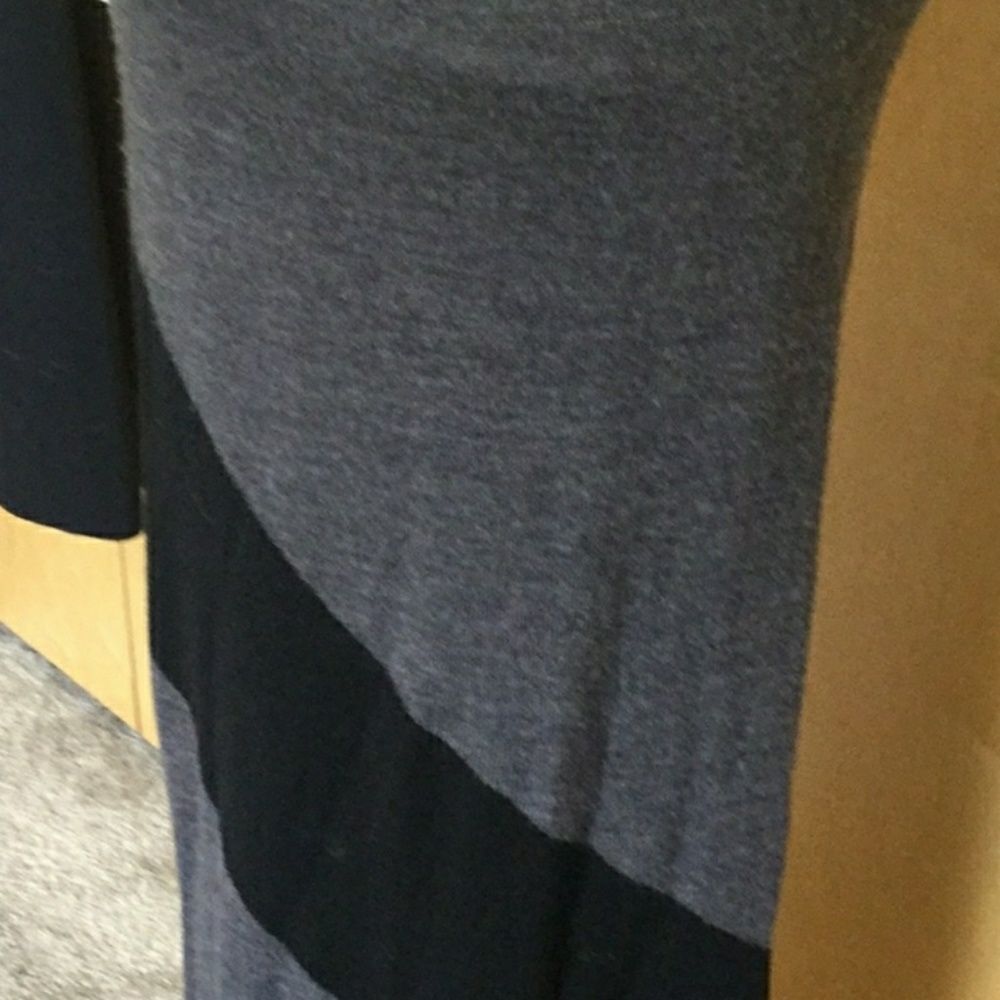Haute Hippie 1 Sleeve Colorblock Gown ,Bufheather - Picture 6 of 8